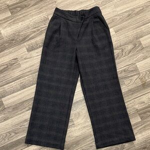 Zara Kids Plaid Trousers sz 10